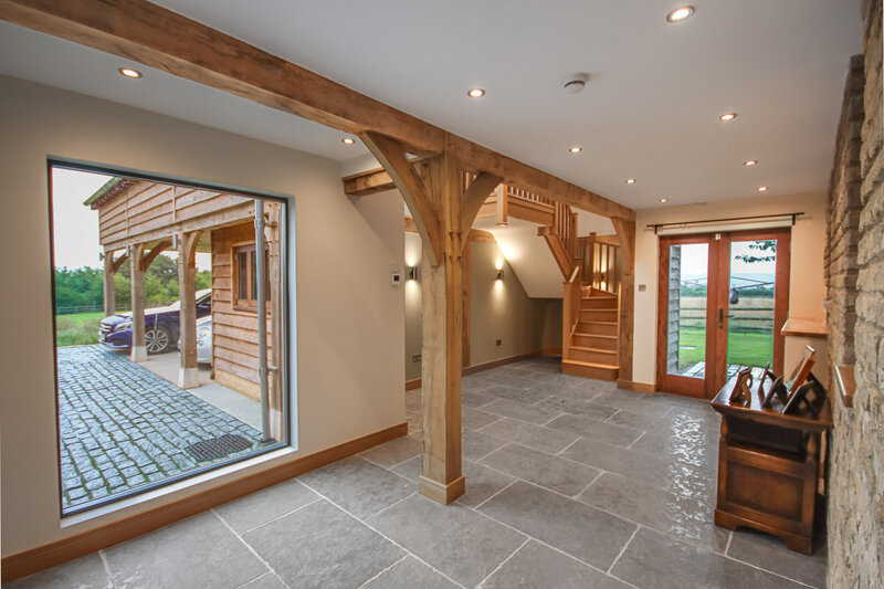 Oak framed extension