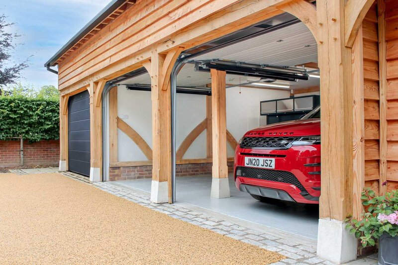 Triple Oak Garage