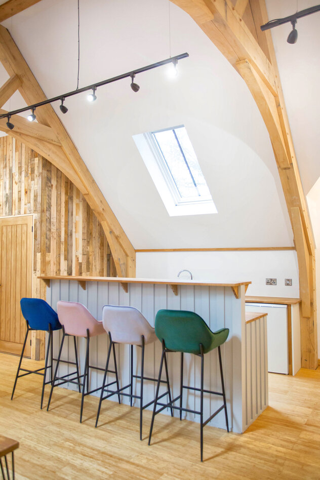 Oak framed garden room