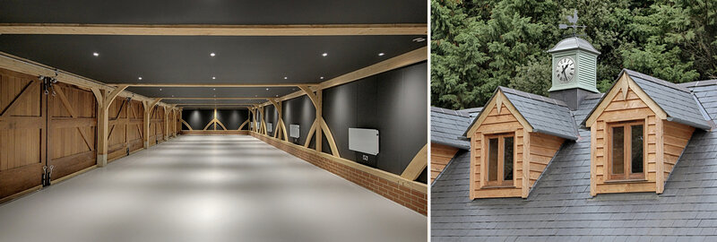 Designing timber frame oak buildings